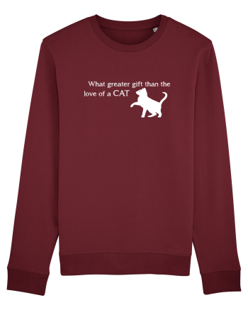 Love  of a Cat Burgundy