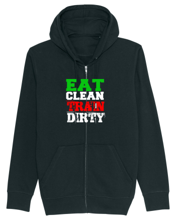 Eat clean Train dirty Black