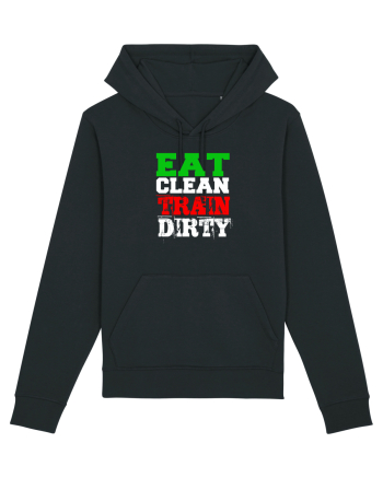 Eat clean Train dirty Black
