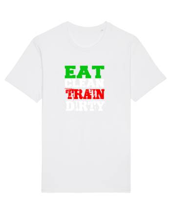 Eat clean Train dirty White