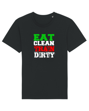 Eat clean Train dirty Black