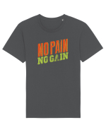 No Pain No Gain Tricou mânecă scurtă Unisex Rocker