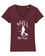 I'll put a spell on you Tricou mânecă scurtă guler V Damă Evoker