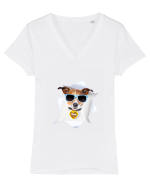 Marea evadare 19 Tricou mânecă scurtă guler V Damă Evoker