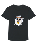Marea evadare 19 Tricou mânecă scurtă guler larg Bărbat Skater