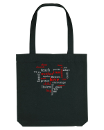 FAMILY HEART Sacoșă textilă