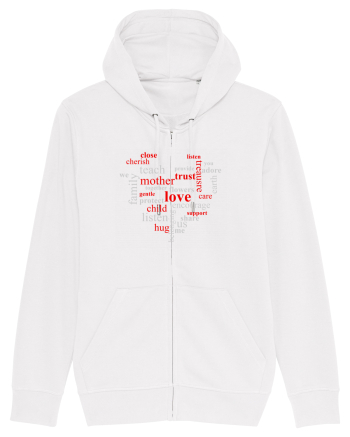 FAMILY HEART White