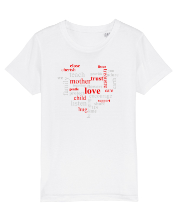FAMILY HEART White