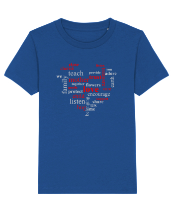 FAMILY HEART Majorelle Blue