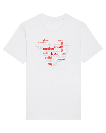 FAMILY HEART White