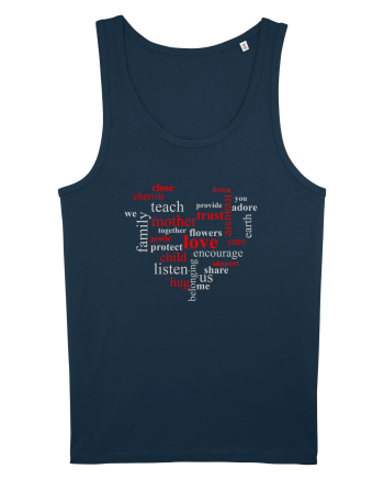 FAMILY HEART Navy