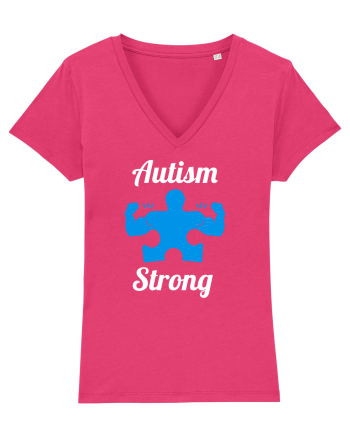 Autism Strong Raspberry