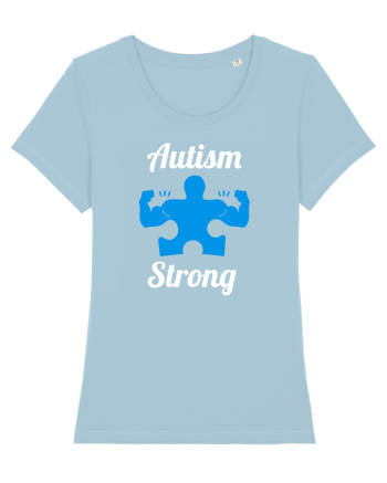 Autism Strong Sky Blue