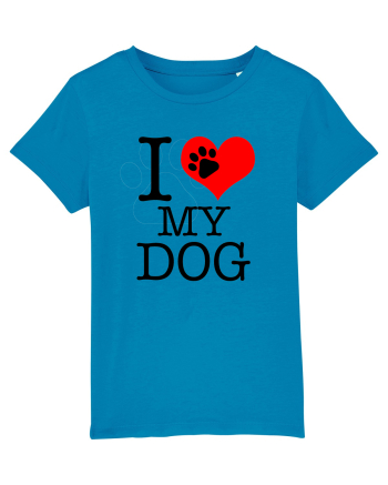 I love my dog. Azur