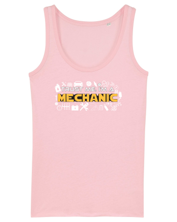 I'm a mechanic Cotton Pink