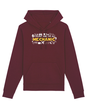 I'm a mechanic Burgundy