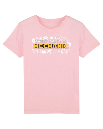 I'm a mechanic Cotton Pink