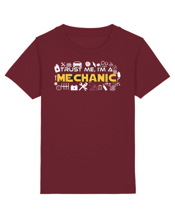 I'm a mechanic Burgundy