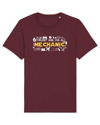 I'm a mechanic Burgundy
