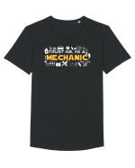 I'm a mechanic Tricou mânecă scurtă guler larg Bărbat Skater