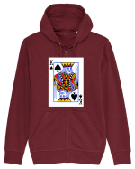 KING CARD Hanorac cu fermoar Unisex Connector