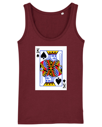 KING CARD Burgundy