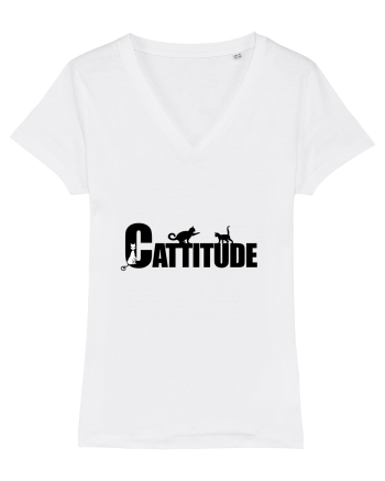 Cattitude White
