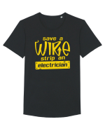 ELECTRICIAN Tricou mânecă scurtă guler larg Bărbat Skater