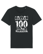 Lvl 100 warrior Tricou mânecă scurtă Unisex Rocker