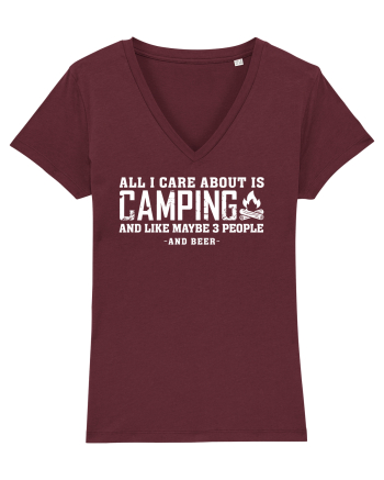 Camping Burgundy