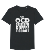Coffee Disorder Tricou mânecă scurtă guler larg Bărbat Skater