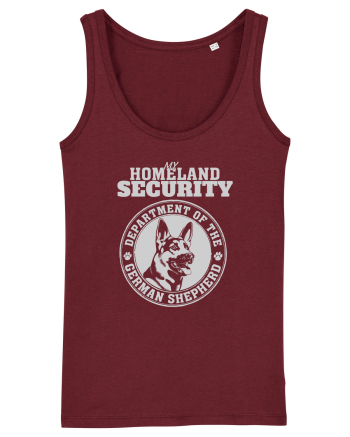 German shepherd Burgundy