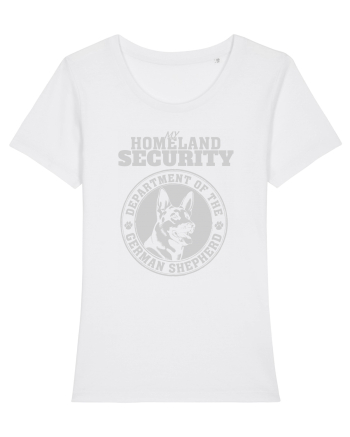 German shepherd White