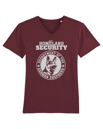 German shepherd Burgundy
