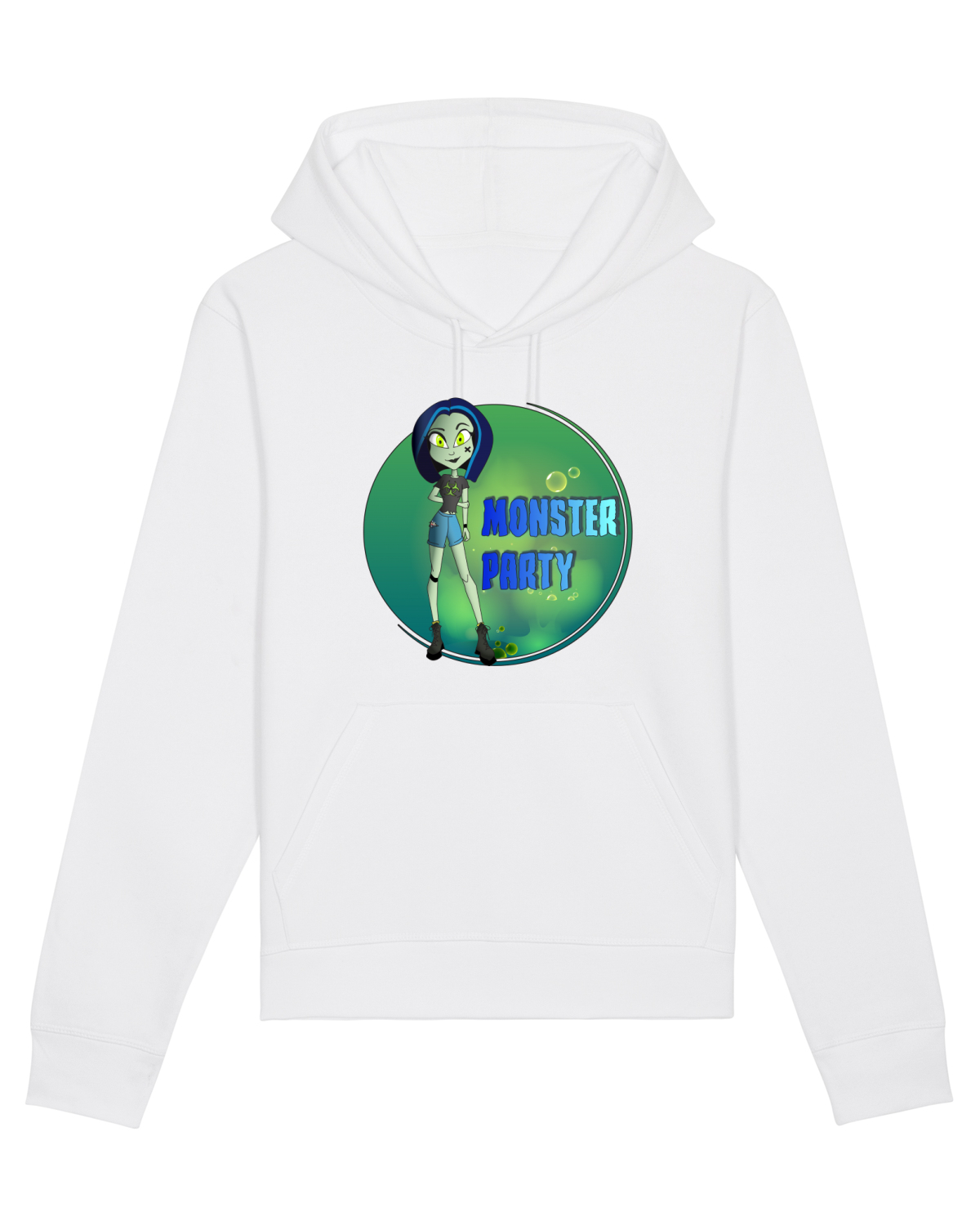 Hanorac Unisex Drummer White