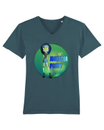 Monster party Tricou mânecă scurtă guler V Bărbat Presenter