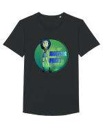 Monster party Tricou mânecă scurtă guler larg Bărbat Skater