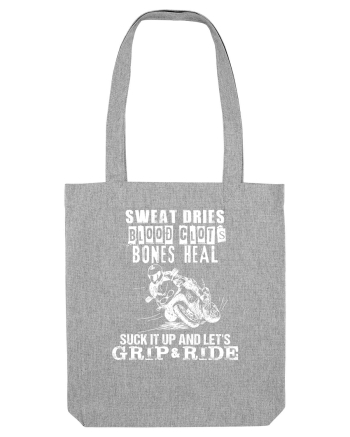 Let's Ride Heather Grey