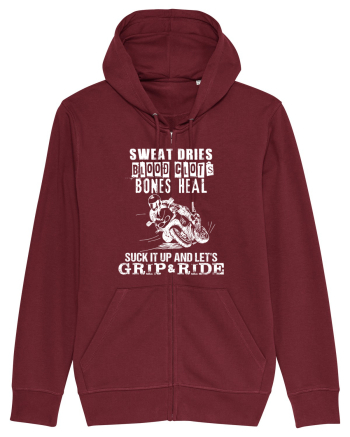 Let's Ride Burgundy