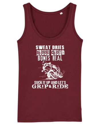 Let's Ride Burgundy
