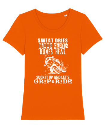 Let's Ride Bright Orange