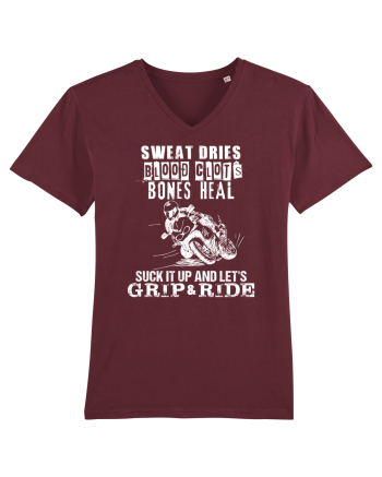 Let's Ride Burgundy