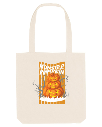 Monster Halloween Pumpkins Natural