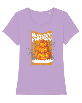 Monster Halloween Pumpkins Lavender Dawn
