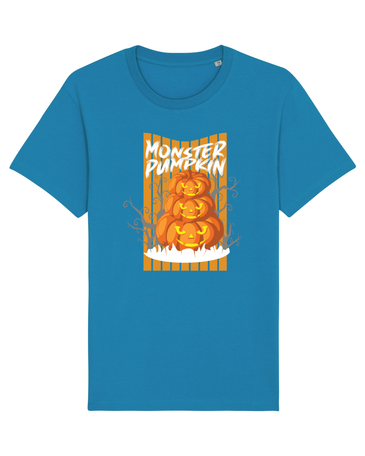 Tricou mânecă scurtă Unisex Rocker Azur