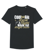 Camping Tricou mânecă scurtă guler larg Bărbat Skater