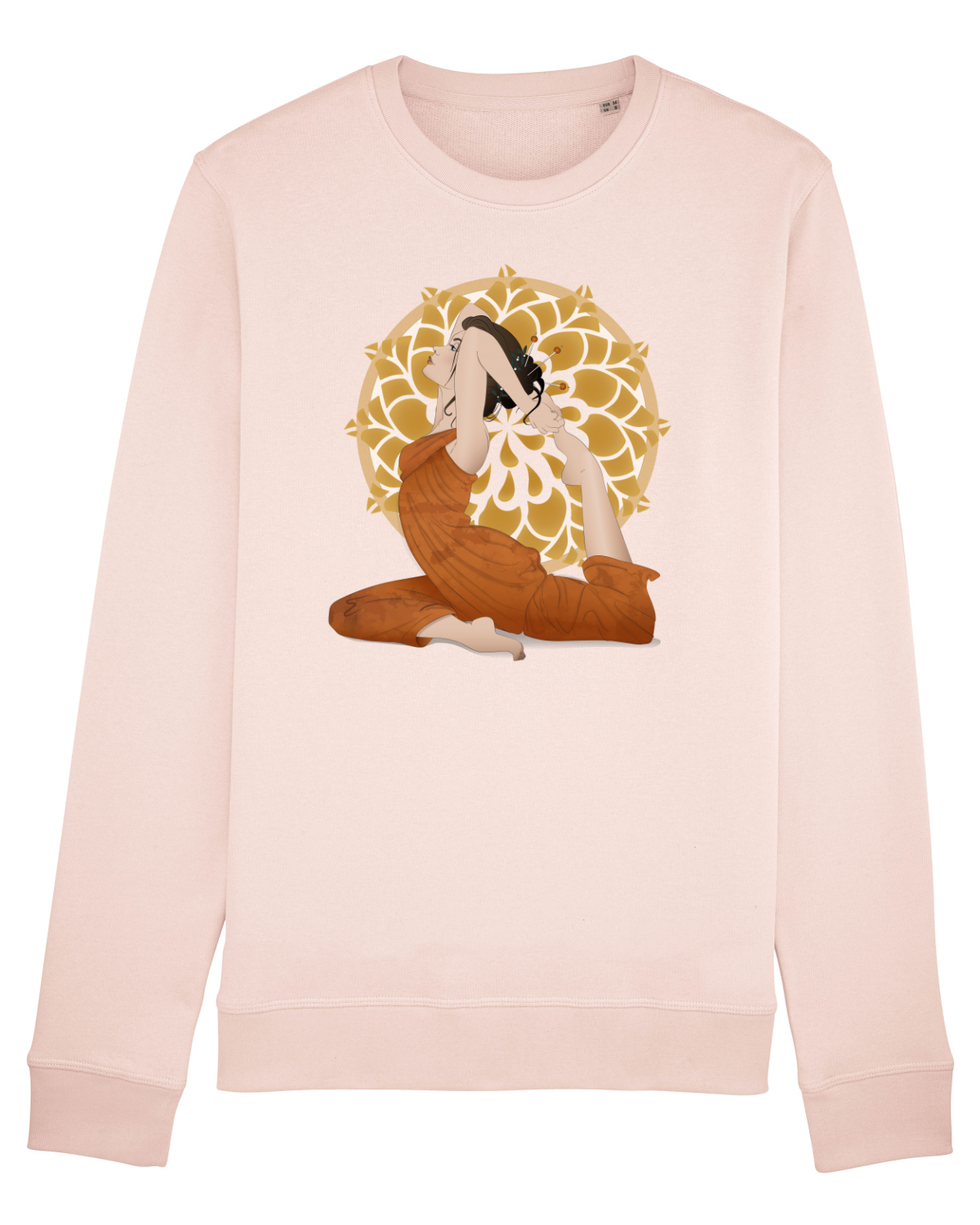 Bluză mânecă lungă Unisex Rise Candy Pink