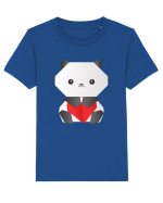 Cute Origami Baby Panda Hugging A Heart Tricou mânecă scurtă  Copii Mini Creator