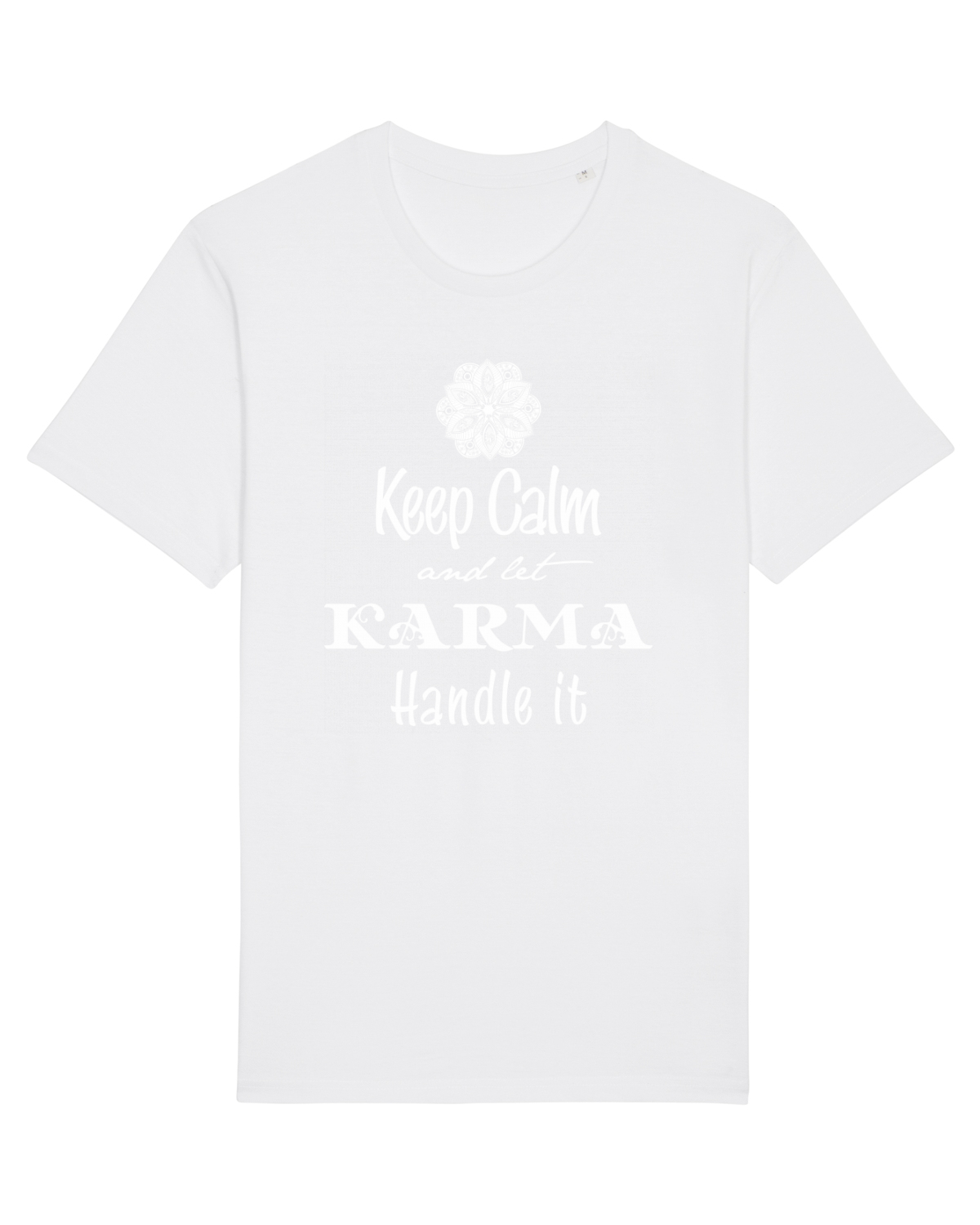 Tricou mânecă scurtă Unisex Rocker White