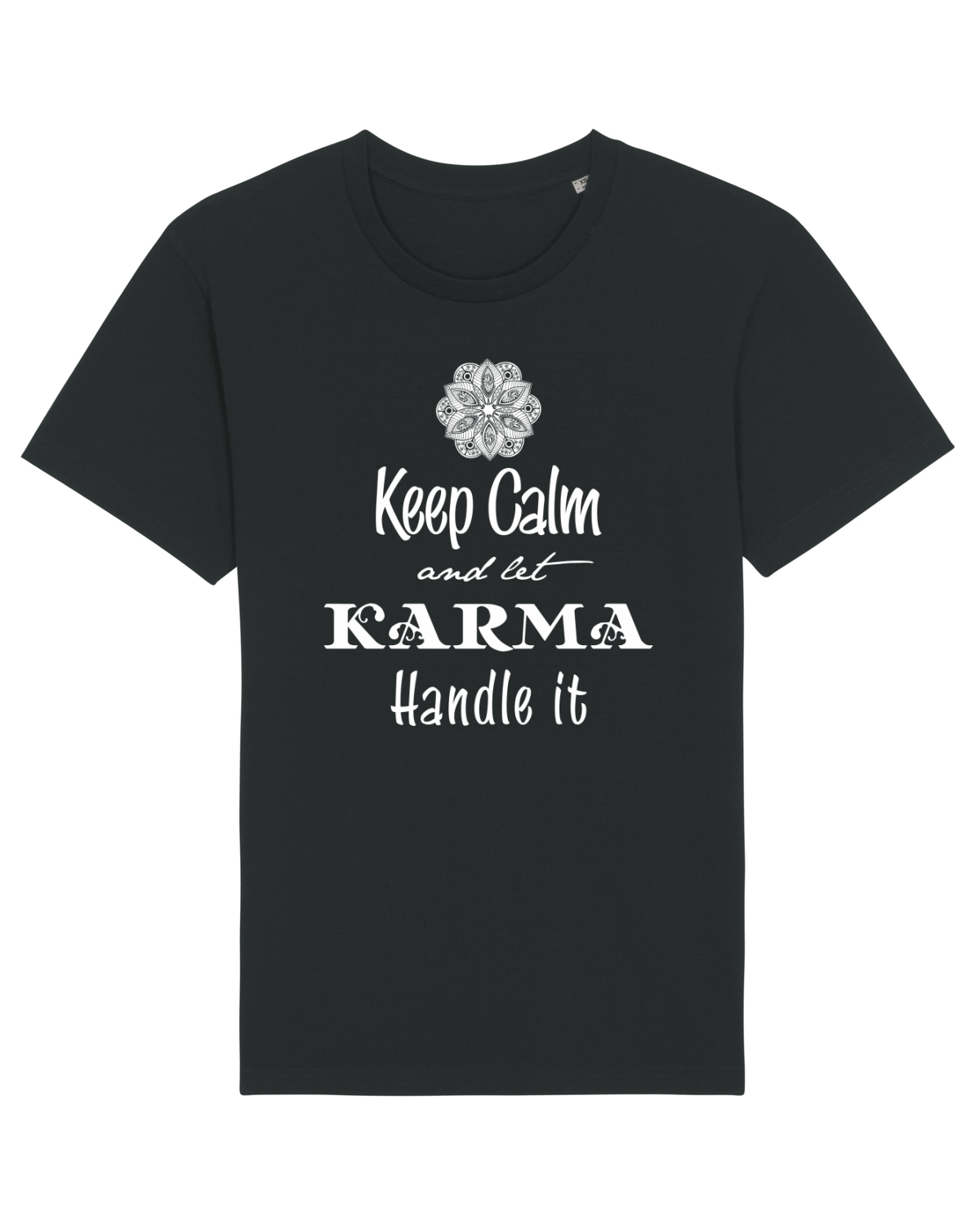Tricou mânecă scurtă Unisex Rocker Black